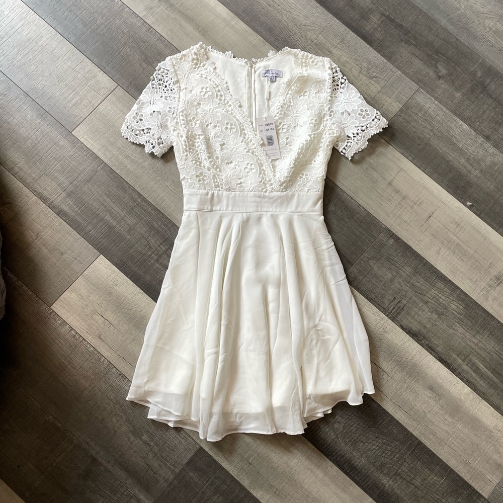 White formal dress NWT